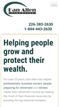 Mobile Screenshot of danallenfinancial.com